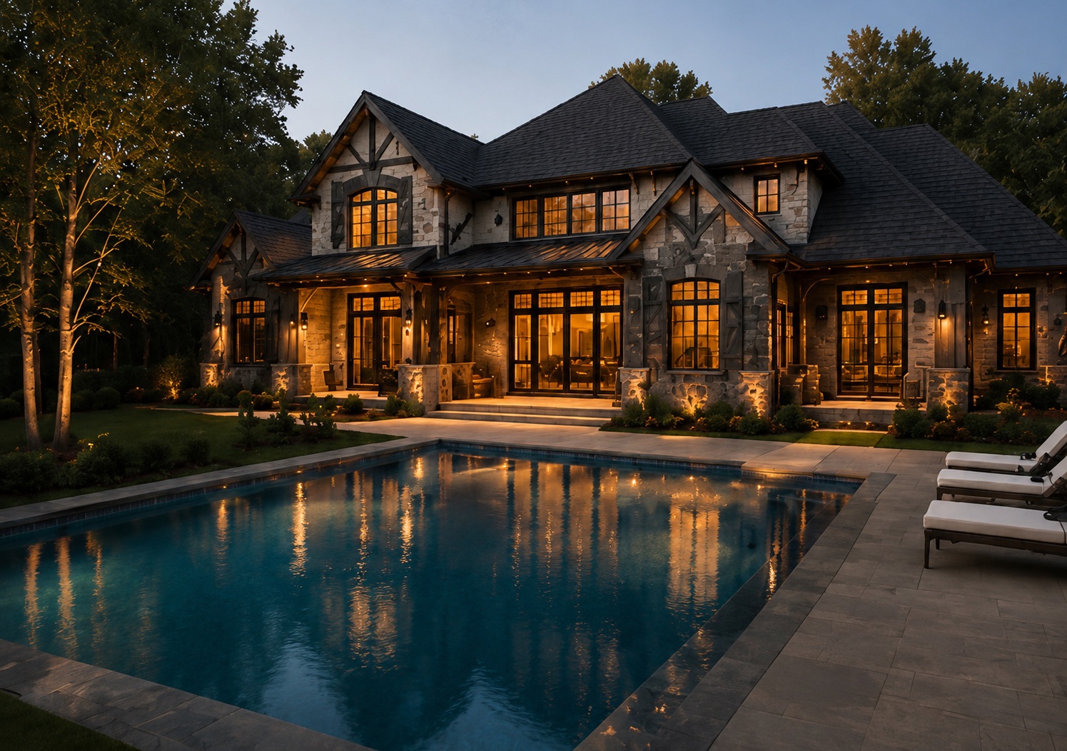 Winegardner Homes custom home exterior